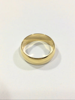 Alliance Homme Incurvée En Or - Castafiore