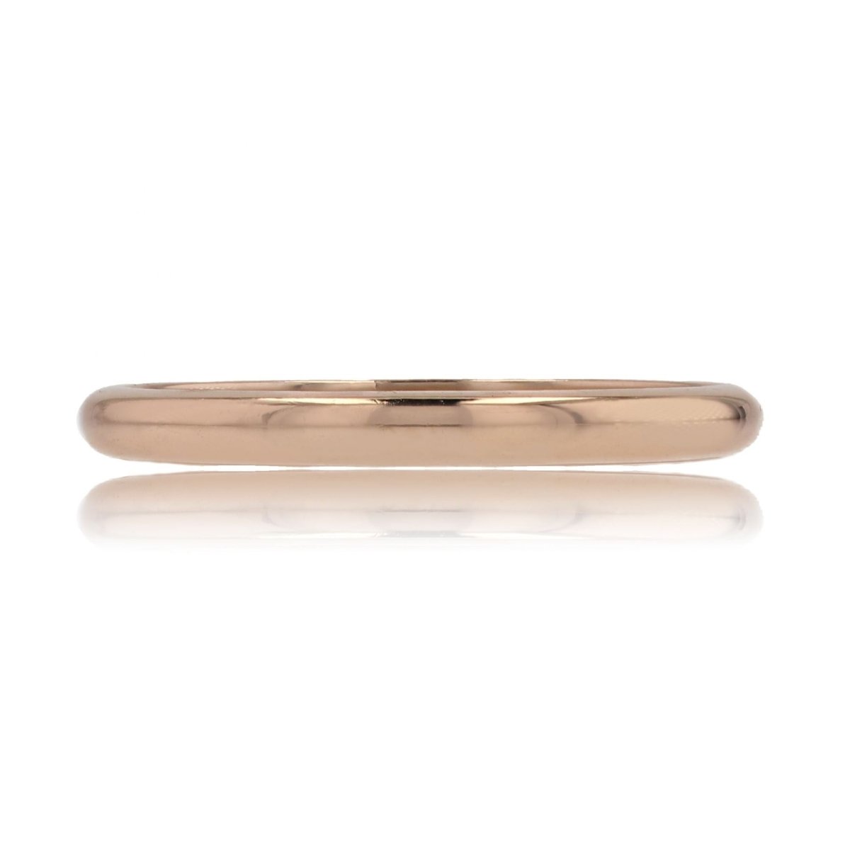 Alliance homme or rose bombée - Castafiore