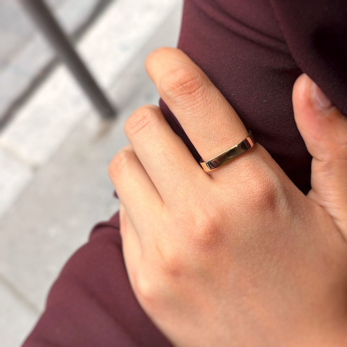 Alliance La Carrée Or jaune - DINH VAN - Castafiore