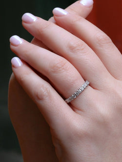 Alliance or blanc diamants 1,5ct - Castafiore