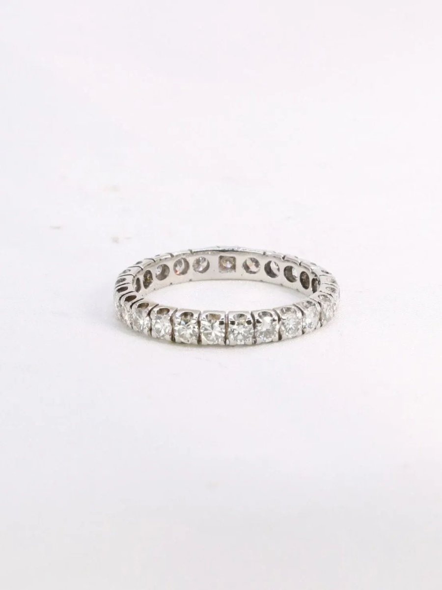 Alliance or blanc diamants 1,5ct - Castafiore