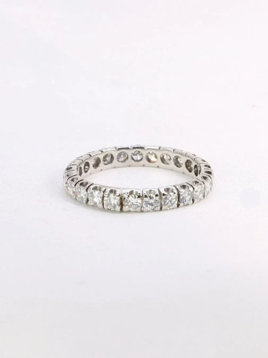 Alliance or blanc diamants 1,5ct - Castafiore