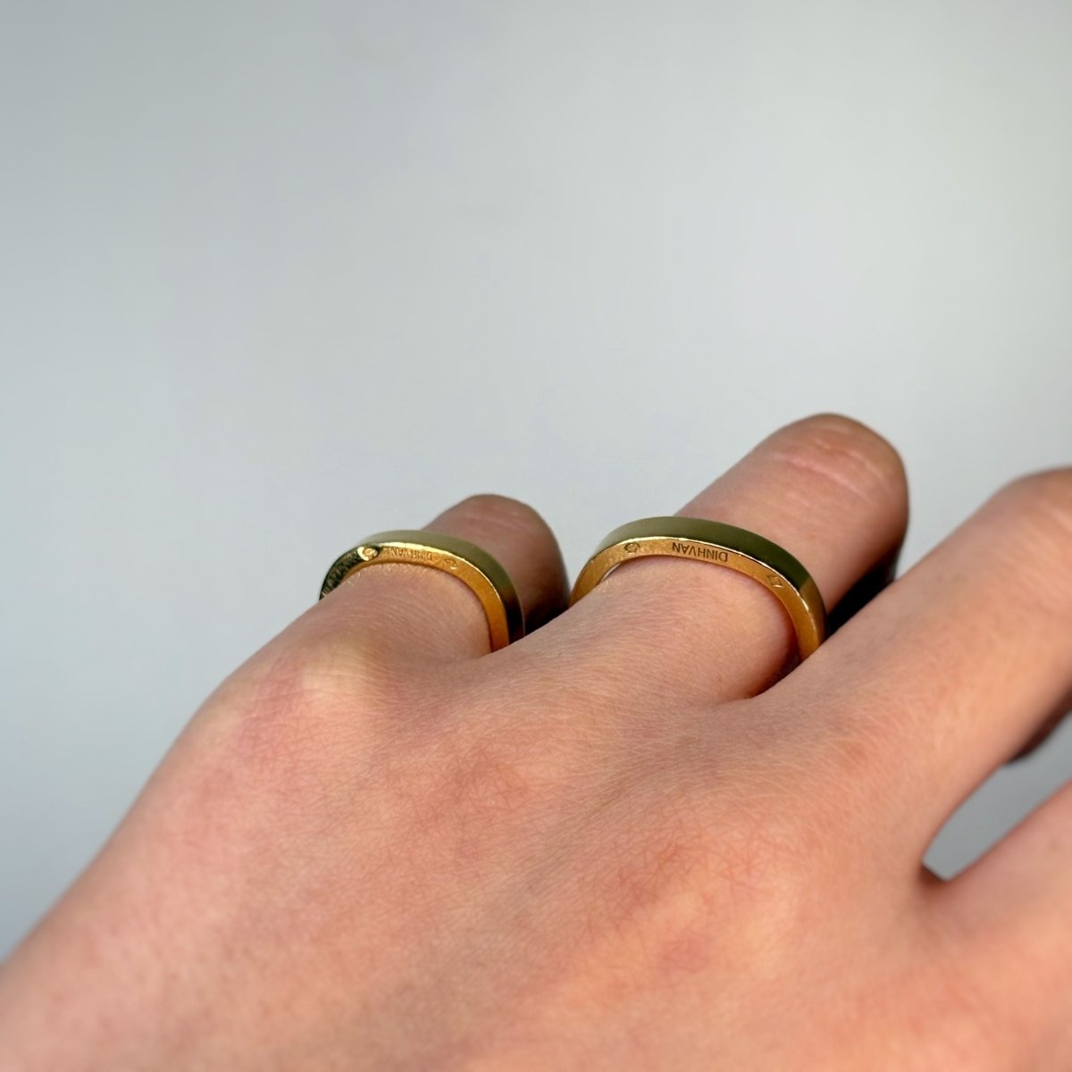 Alliance Or jaune La Carrée - DINH VAN - Castafiore