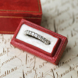 Alliance Tour Complet en or blanc et diamants - Castafiore