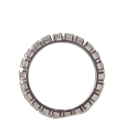 Alliance tour complet en platine et diamants 1,10ct - Castafiore