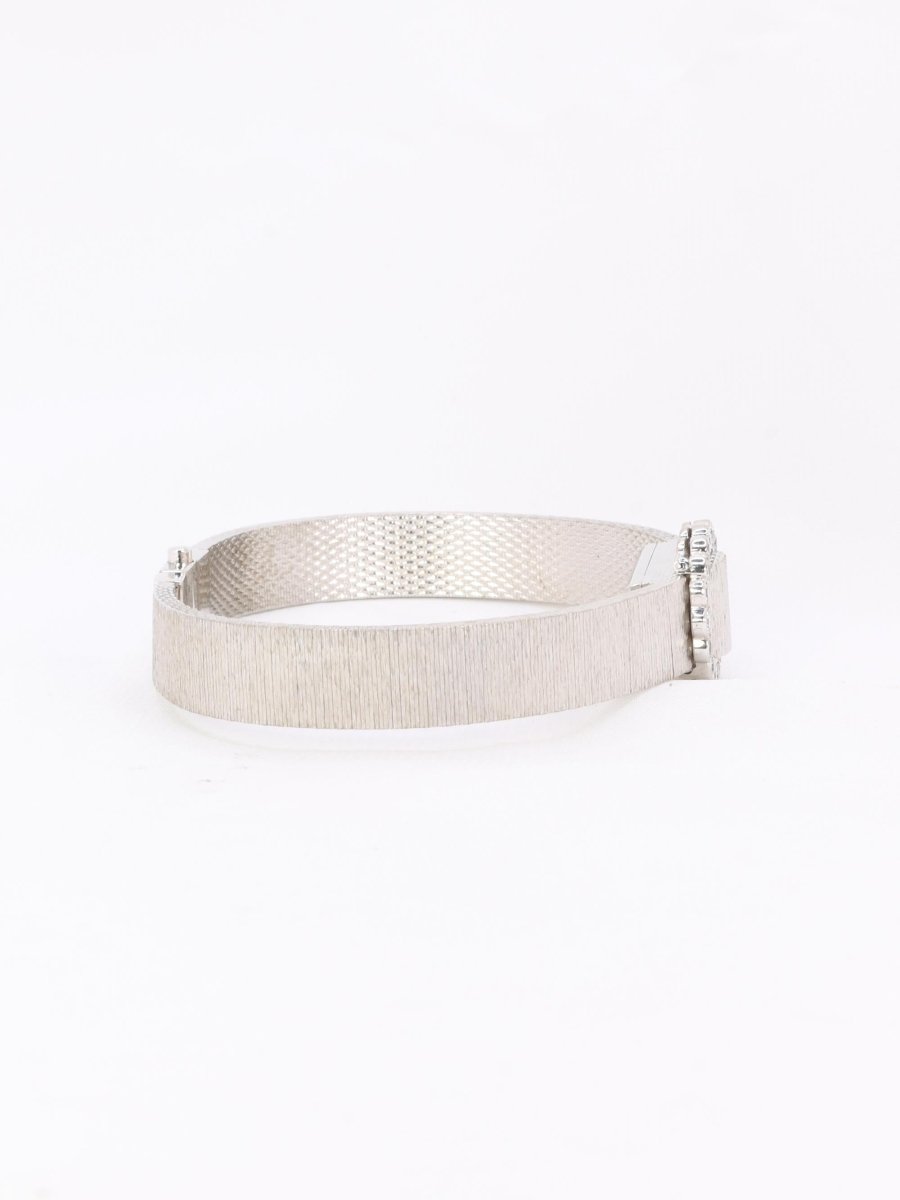 ANDRE COL Montre à secret or blanc diamants - Castafiore