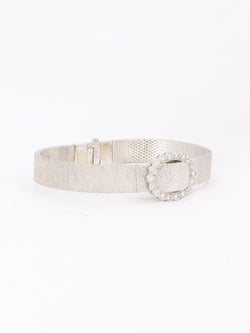 ANDRE COL Montre à secret or blanc diamants - Castafiore