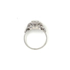 Art Deco Diamond Engagement Ring - Castafiore
