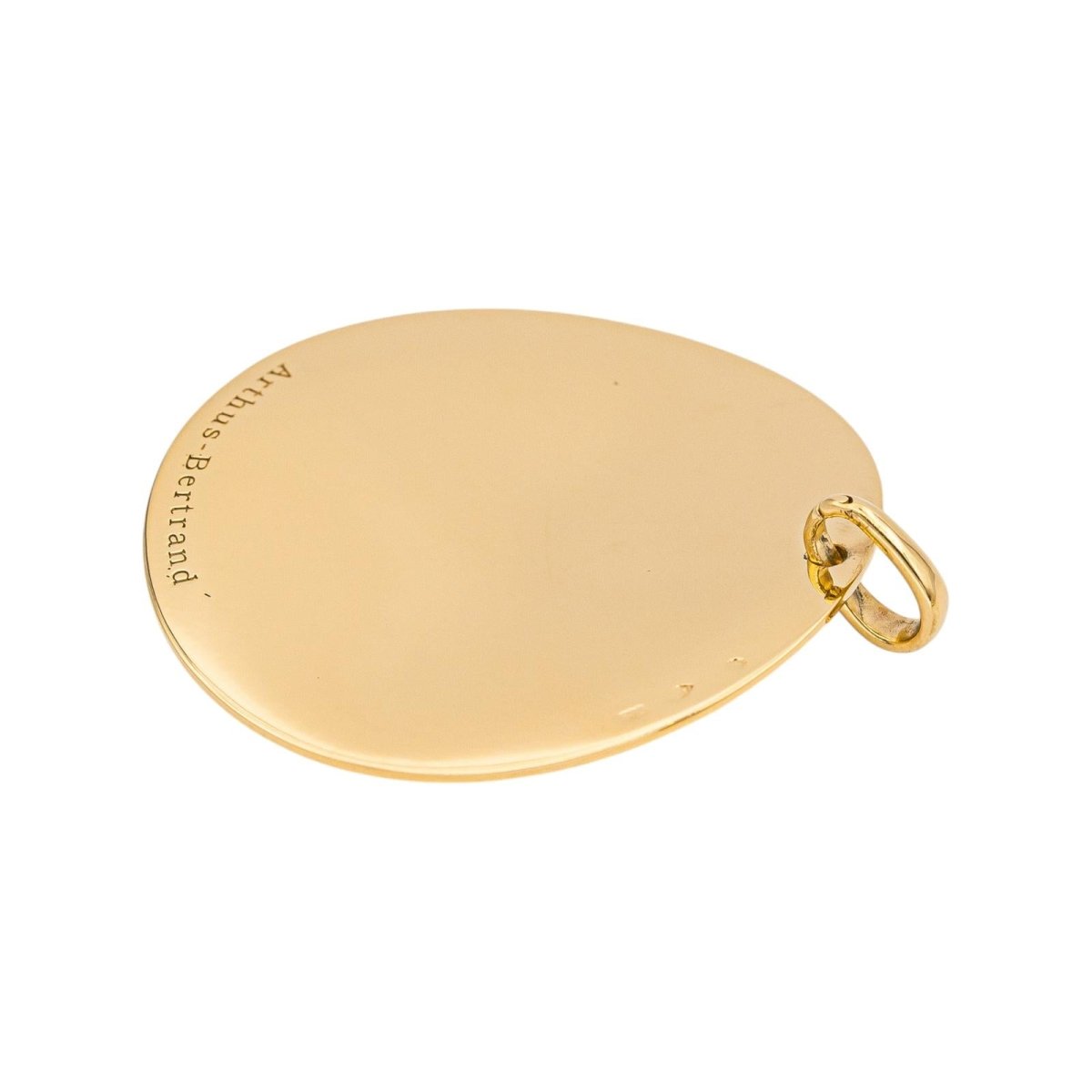 Arthus Bertrand Pendentif Rond Uni Or jaune - Castafiore