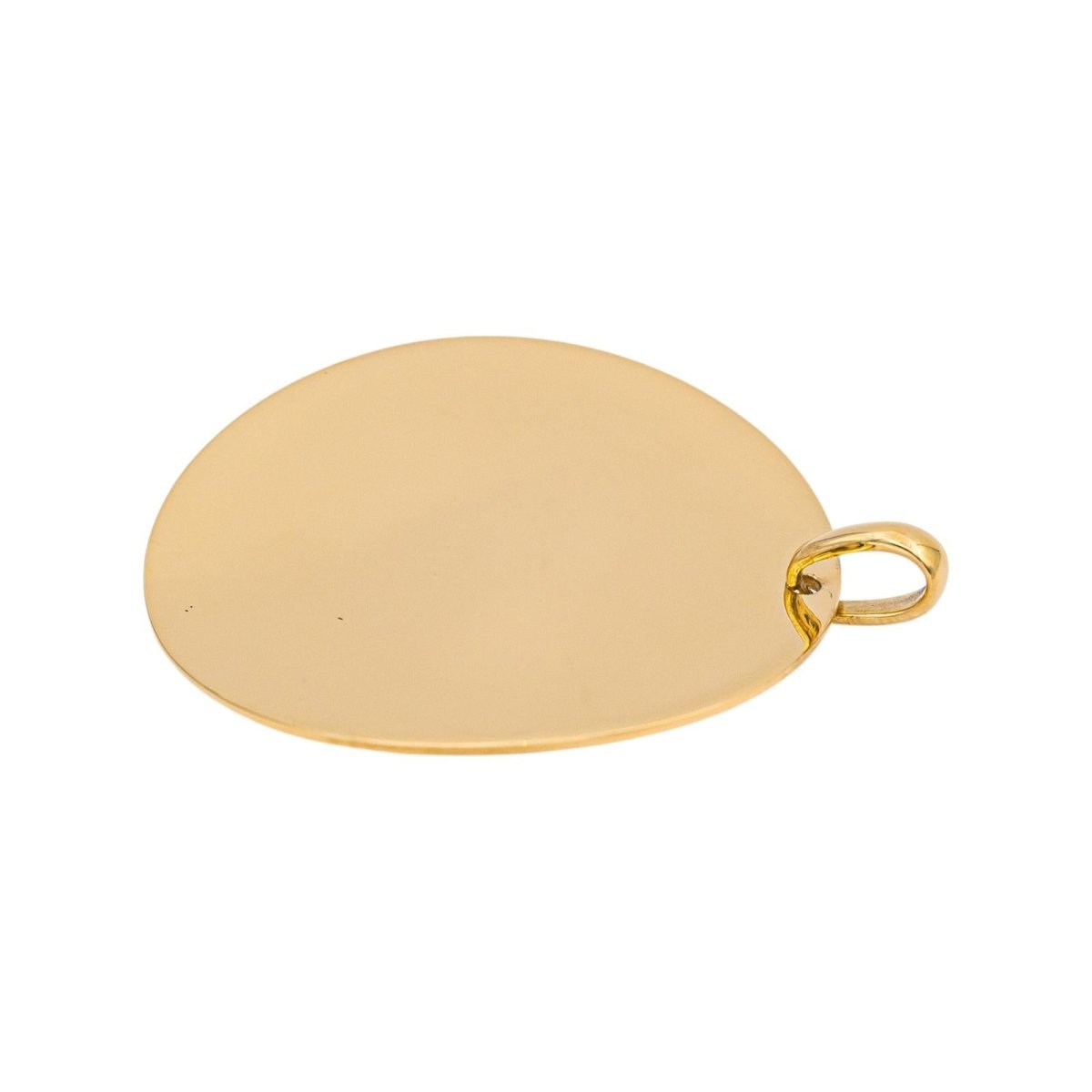 Arthus Bertrand Pendentif Rond Uni Or jaune - Castafiore