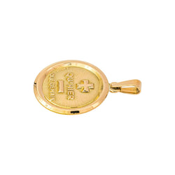 Augis Pendentif Médaille d'amour Or jaune - Castafiore