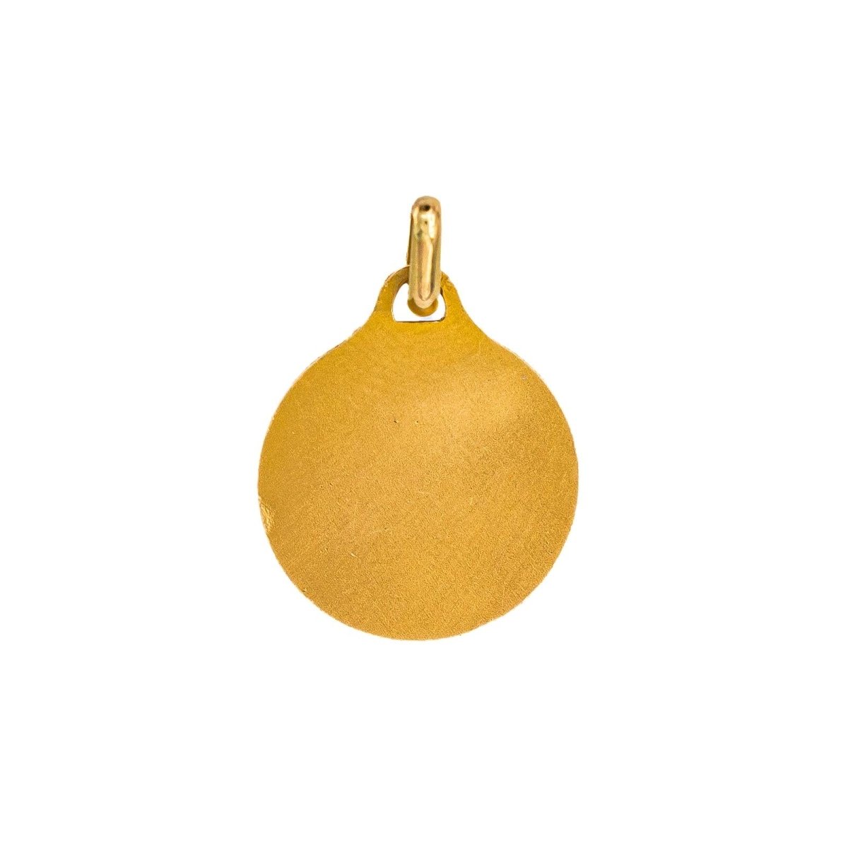 Augis Pendentif Médaille Médaille d'amour Or jaune Rubis - Castafiore