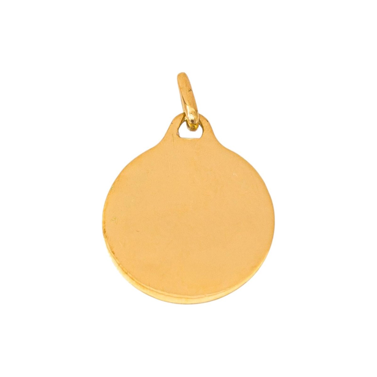 Augis Pendentif Médaille Or jaune - Castafiore
