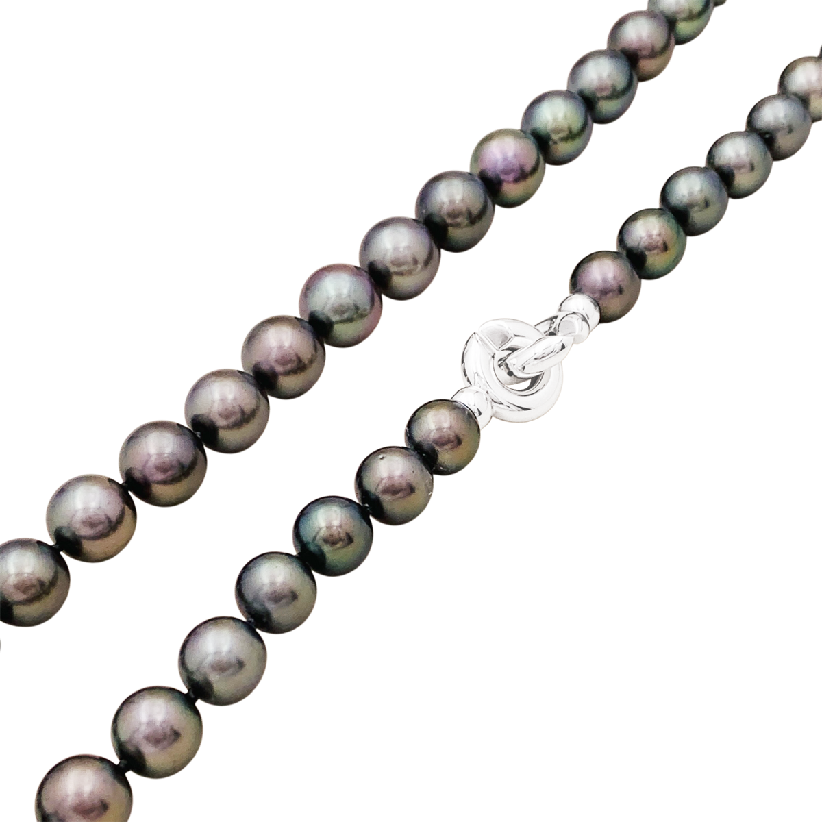 Collier Perles en or blanc