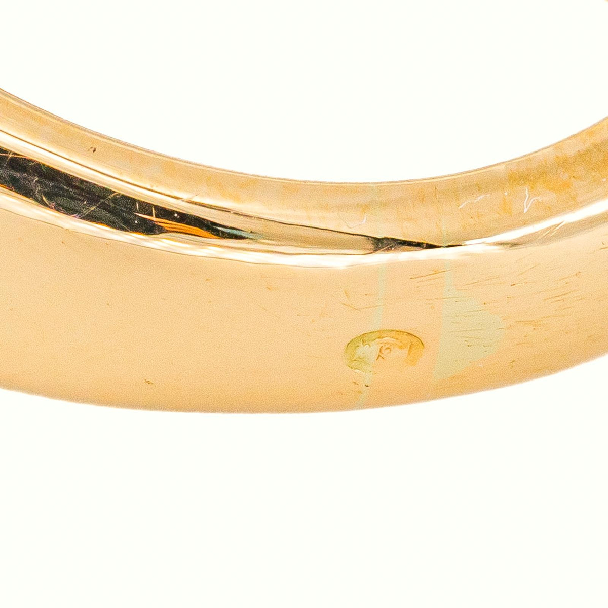 Bague Or jaune Saphir