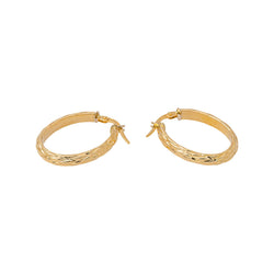 Boucles d'oreilles Créoles Or jaune