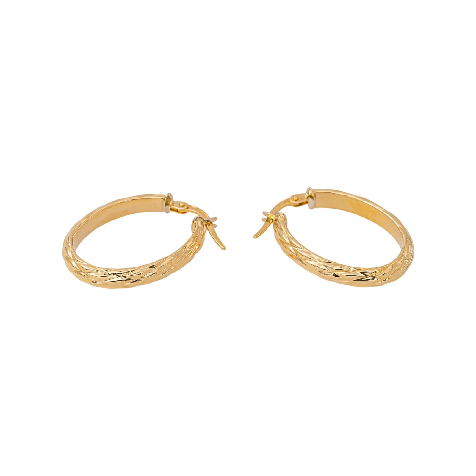Boucles d'oreilles Créoles Or jaune