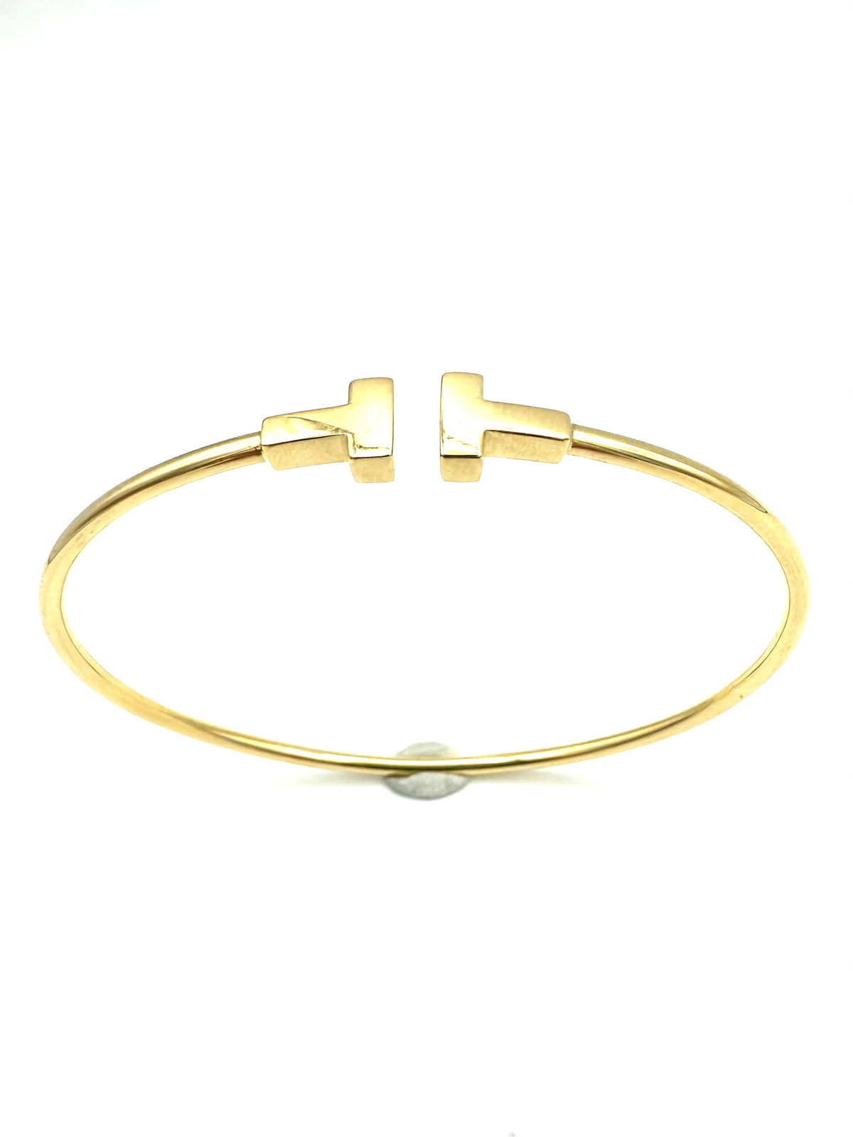 Bracelet Jonc TIFFANY & CO. Tiffany T en or jaune