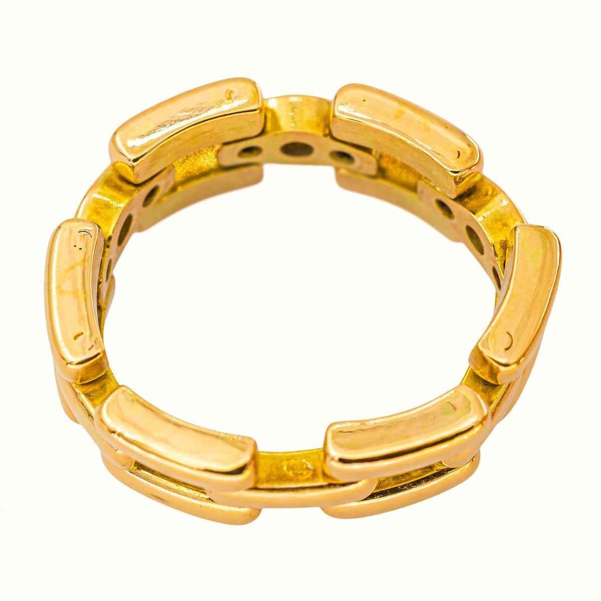Bague Souple Or jaune Diamant