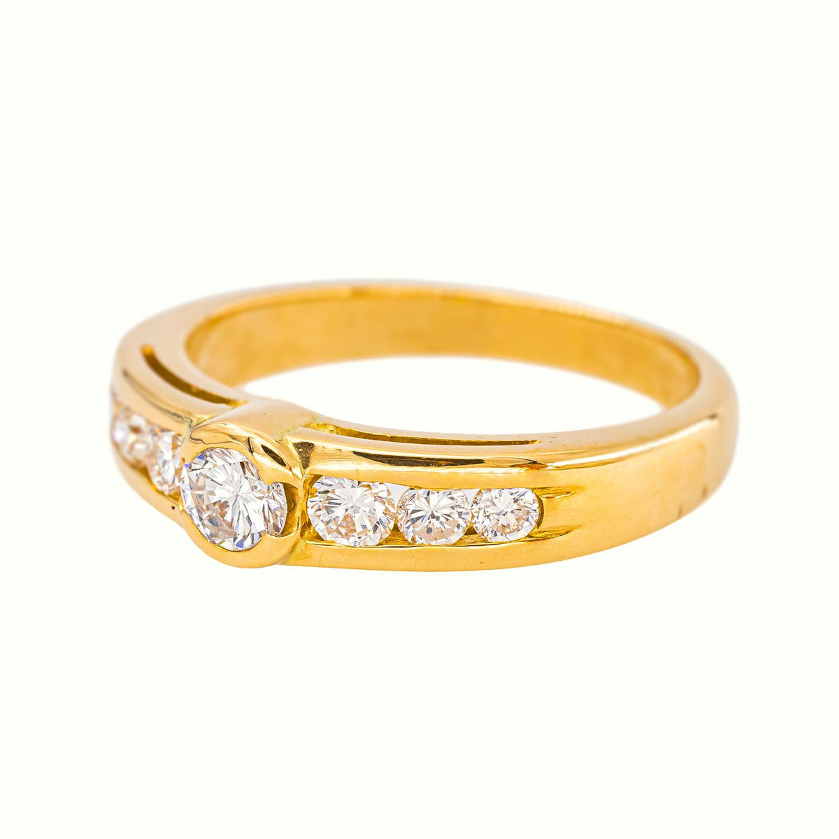 Bague Or jaune Diamant