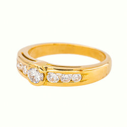 Bague Or jaune Diamant
