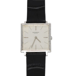 Montre UNIVERSAL en acier et cuir