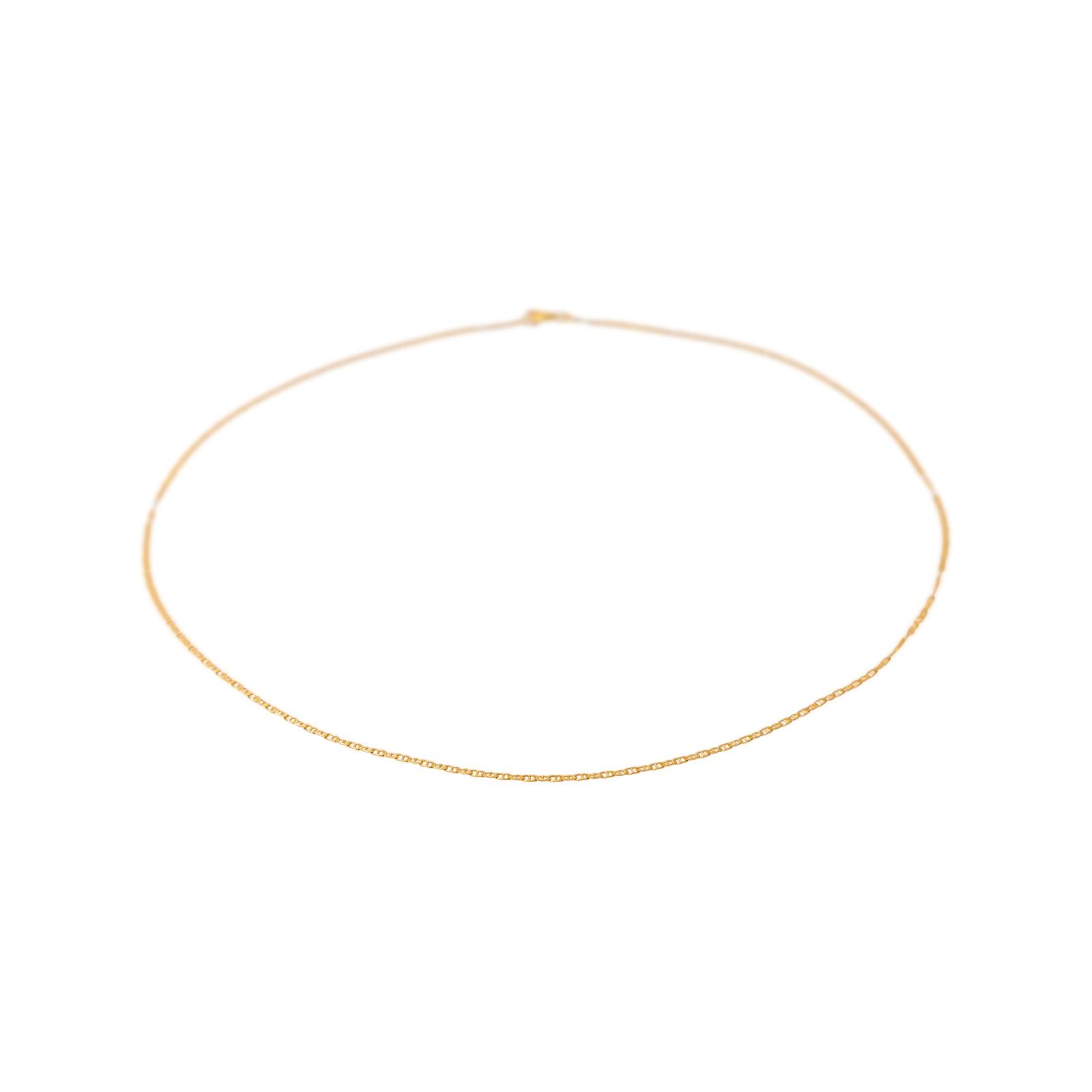Collier Maille Marine Or jaune