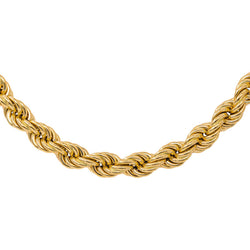 Collier Maille corde Or jaune