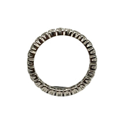 Bague Alliance en or blanc et diamants
