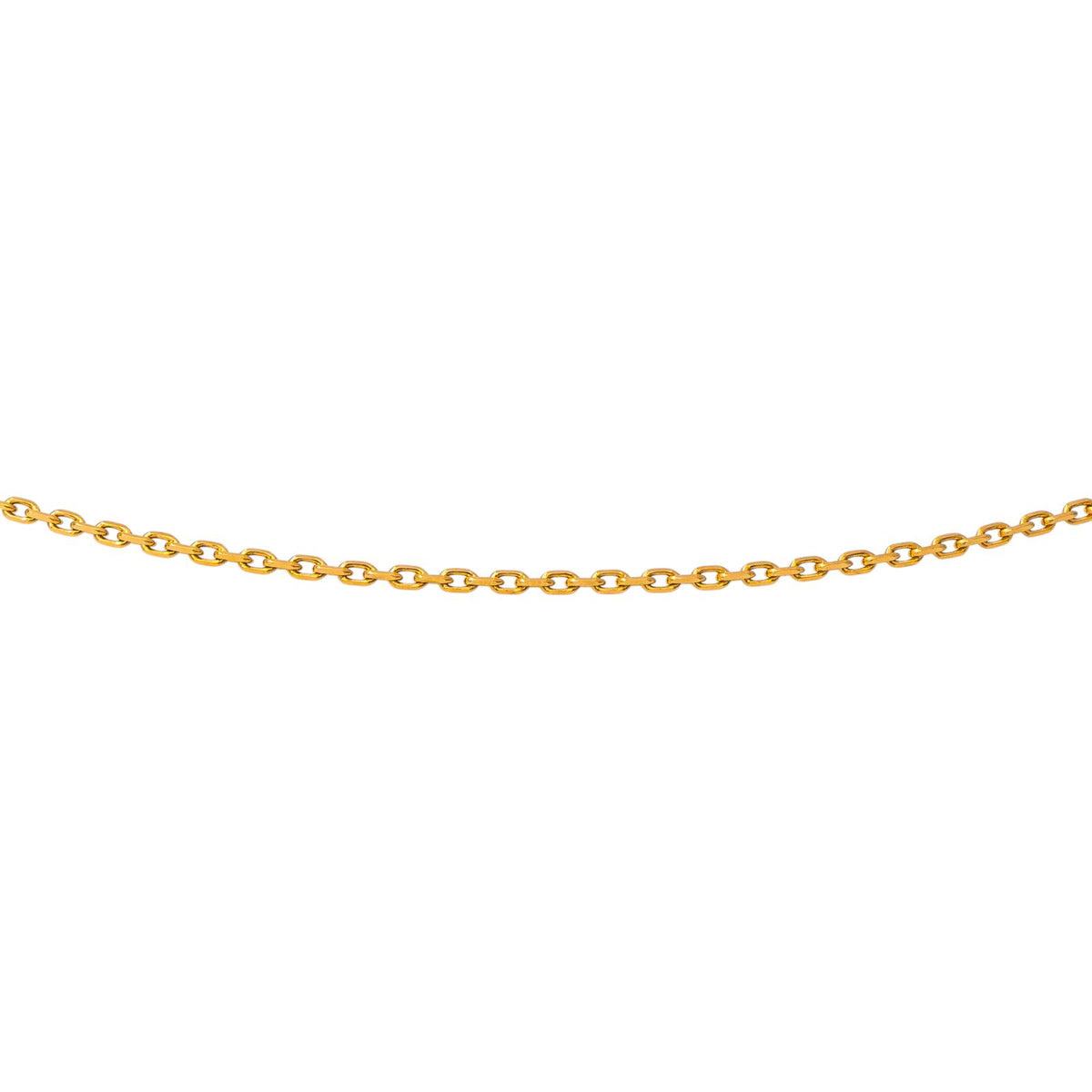 Collier  Maille forçat Or jaune