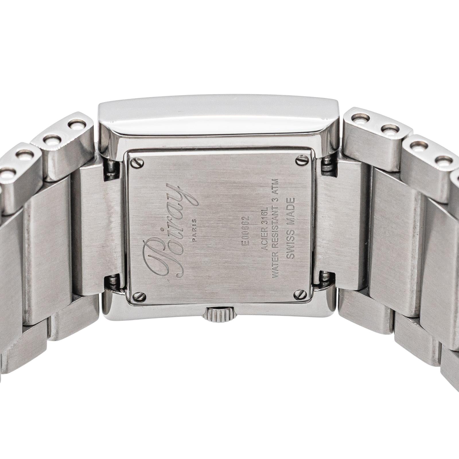 Poiray Montre Ma première Acier