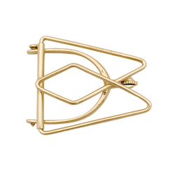 Pince à billet Mellerio, « Éperon » en or jaune.