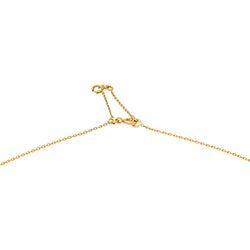 Collier Maille forçat Or jaune Saphir