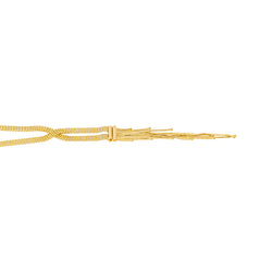 Collier Maille boule Or jaune