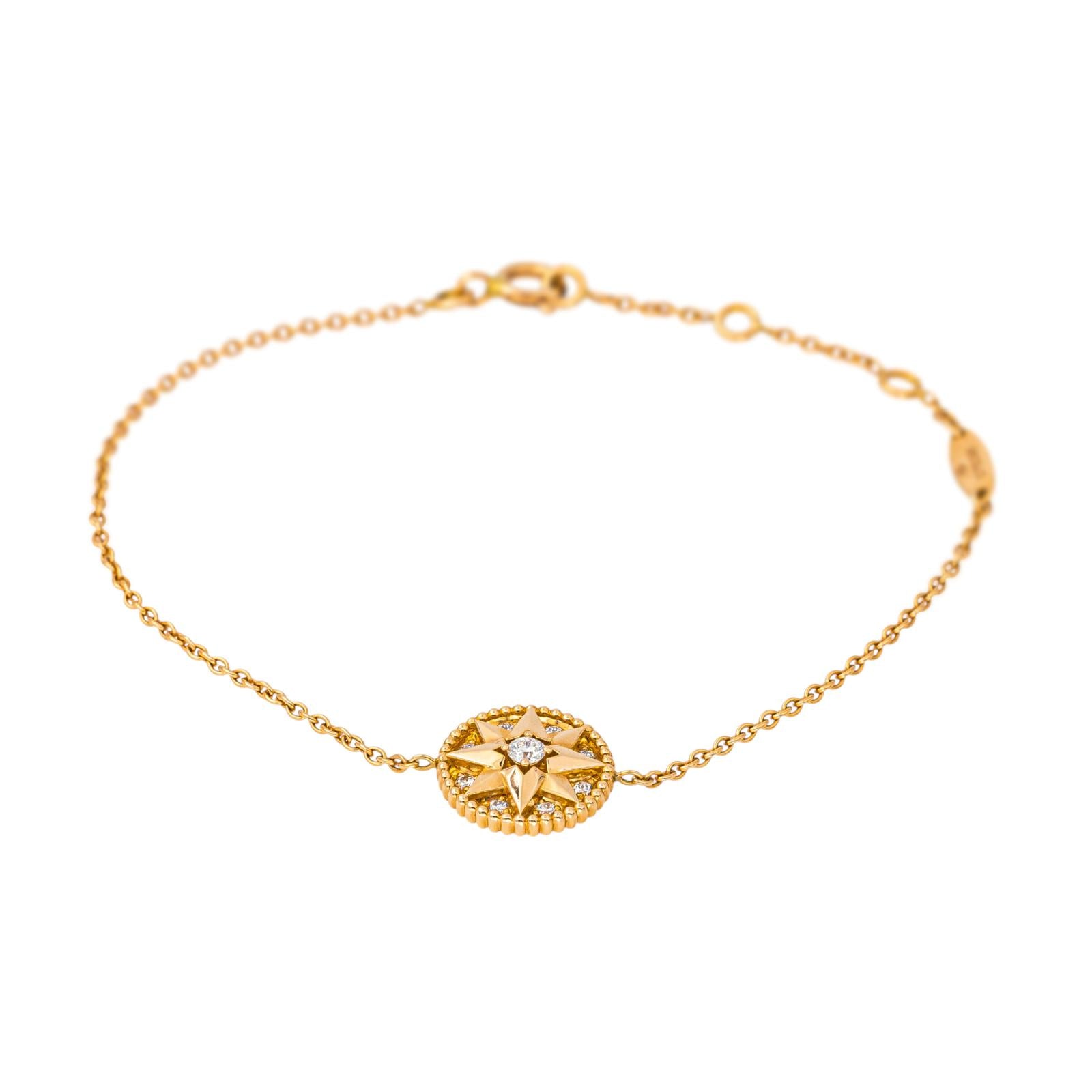 Dior Bracelet Rose des vents Or rose Diamant