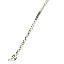 Bracelet Ligne BARAKA en or blanc et diamants