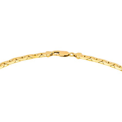 Collier Maille haricot Or jaune