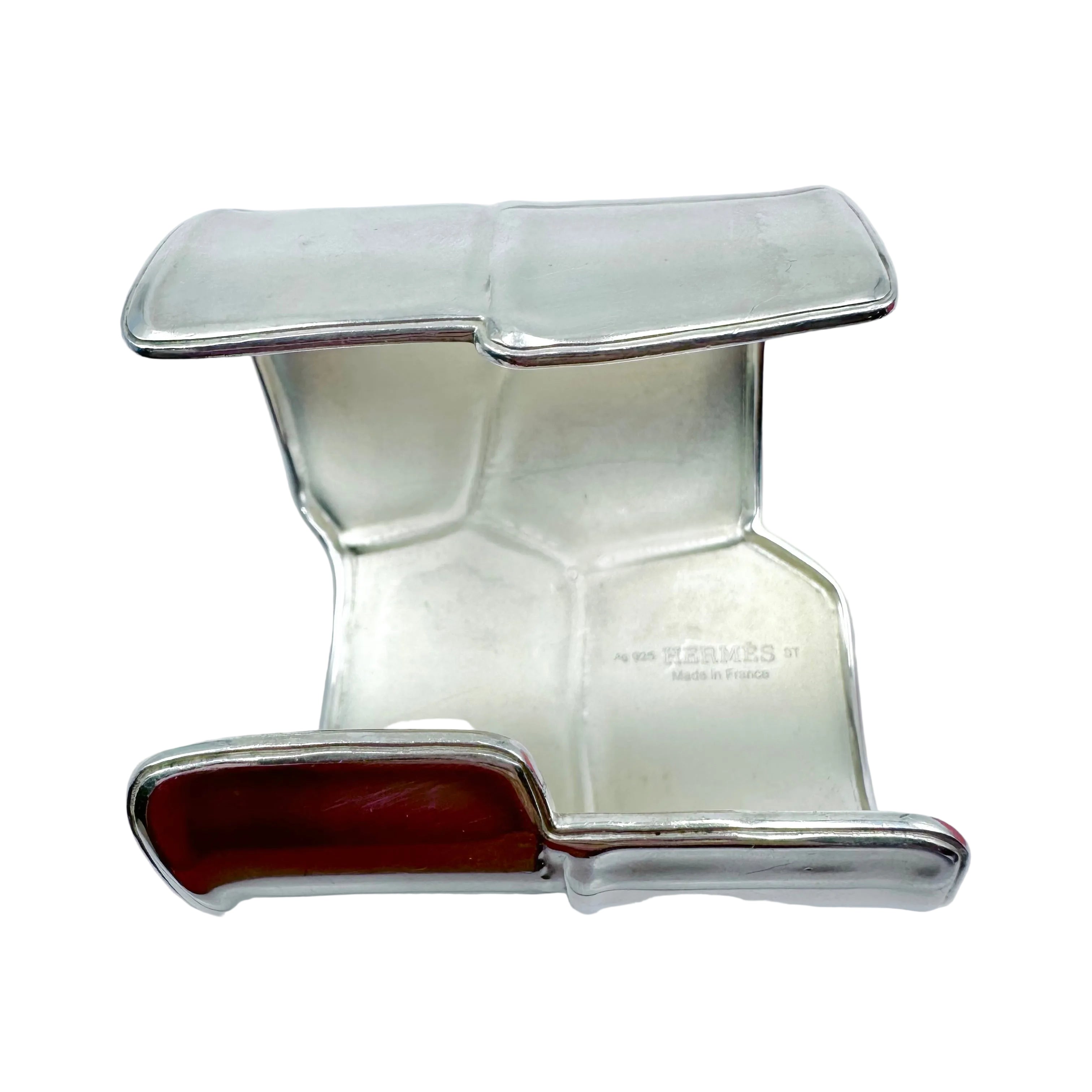 Bracelet Manchette HERMÈS Niloticus Éclat en argent
