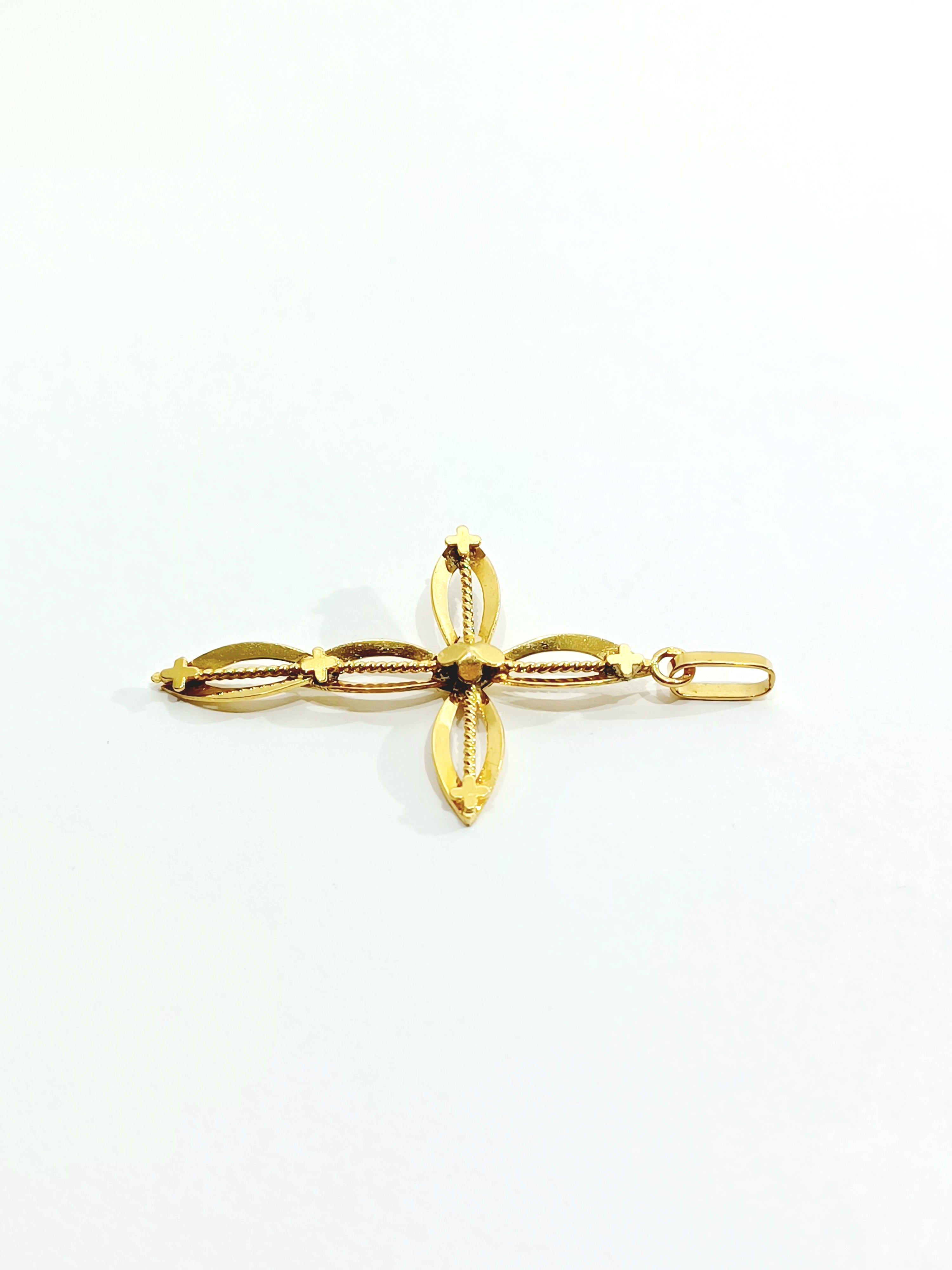 Yellow Gold Cross