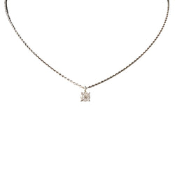 Collier Pendentif en or blanc et diamants