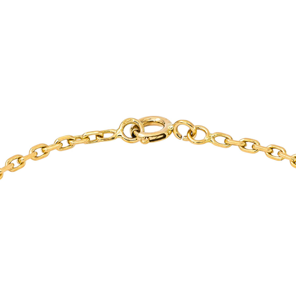Bracelet Maille Forçat Or jaune