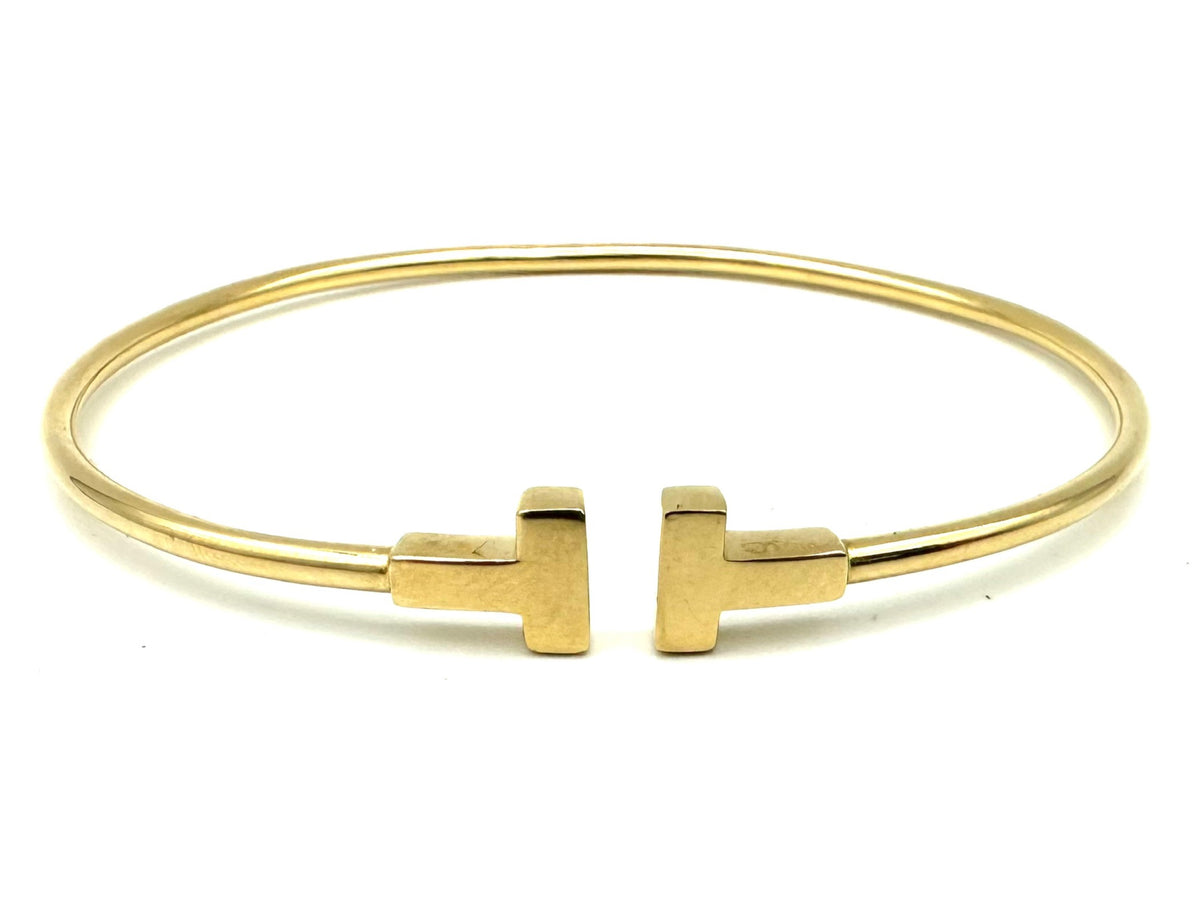 Bracelet Jonc TIFFANY & CO. Tiffany T en or jaune