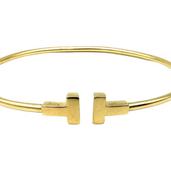Bracelet Jonc TIFFANY & CO. "Tiffany T" en or jaune