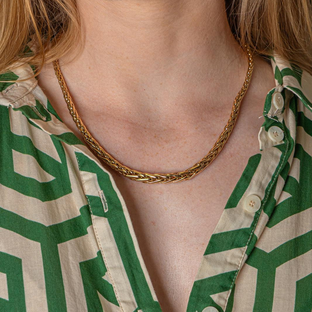 Collier Maille en or jaune