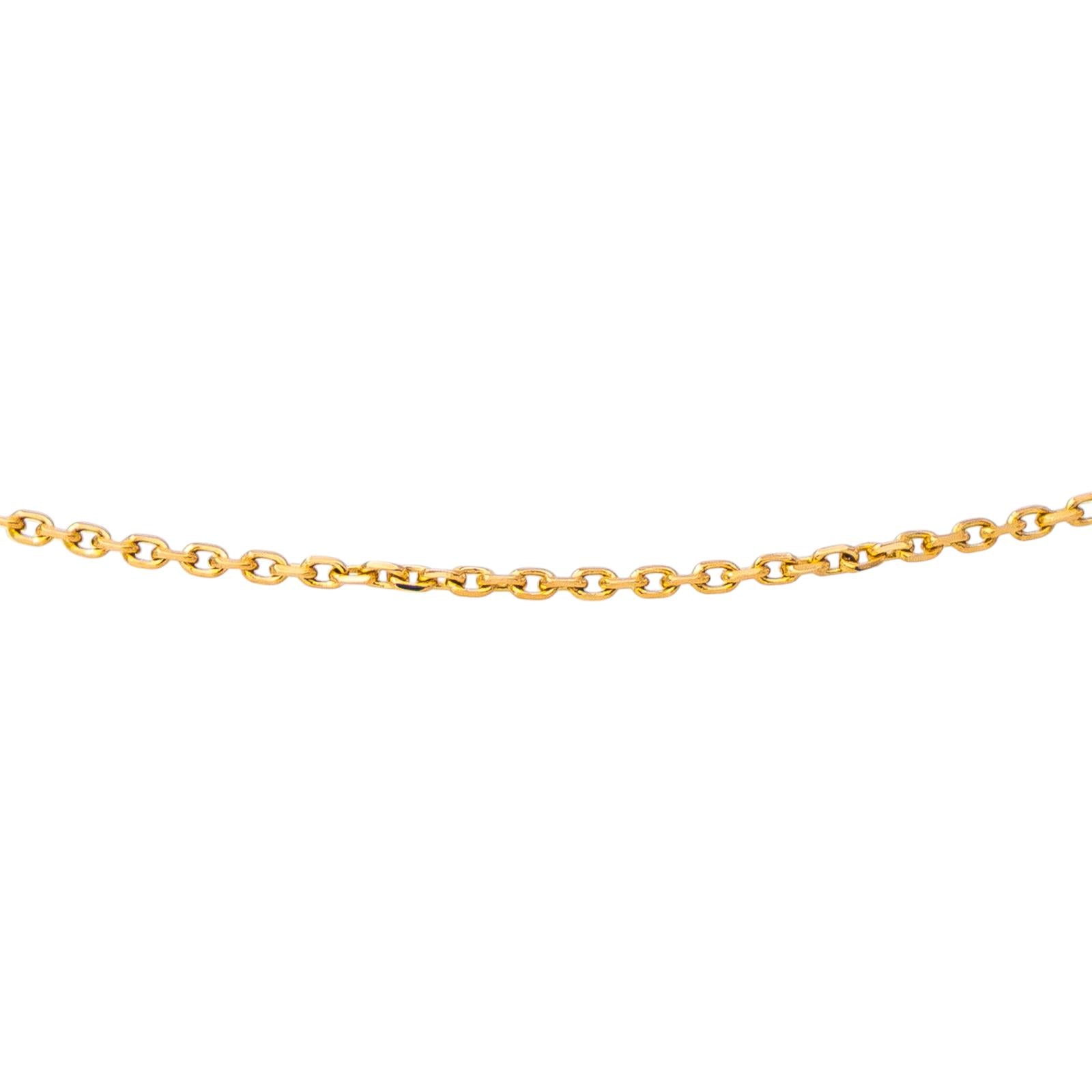 Collier Maille Forçat Or jaune
