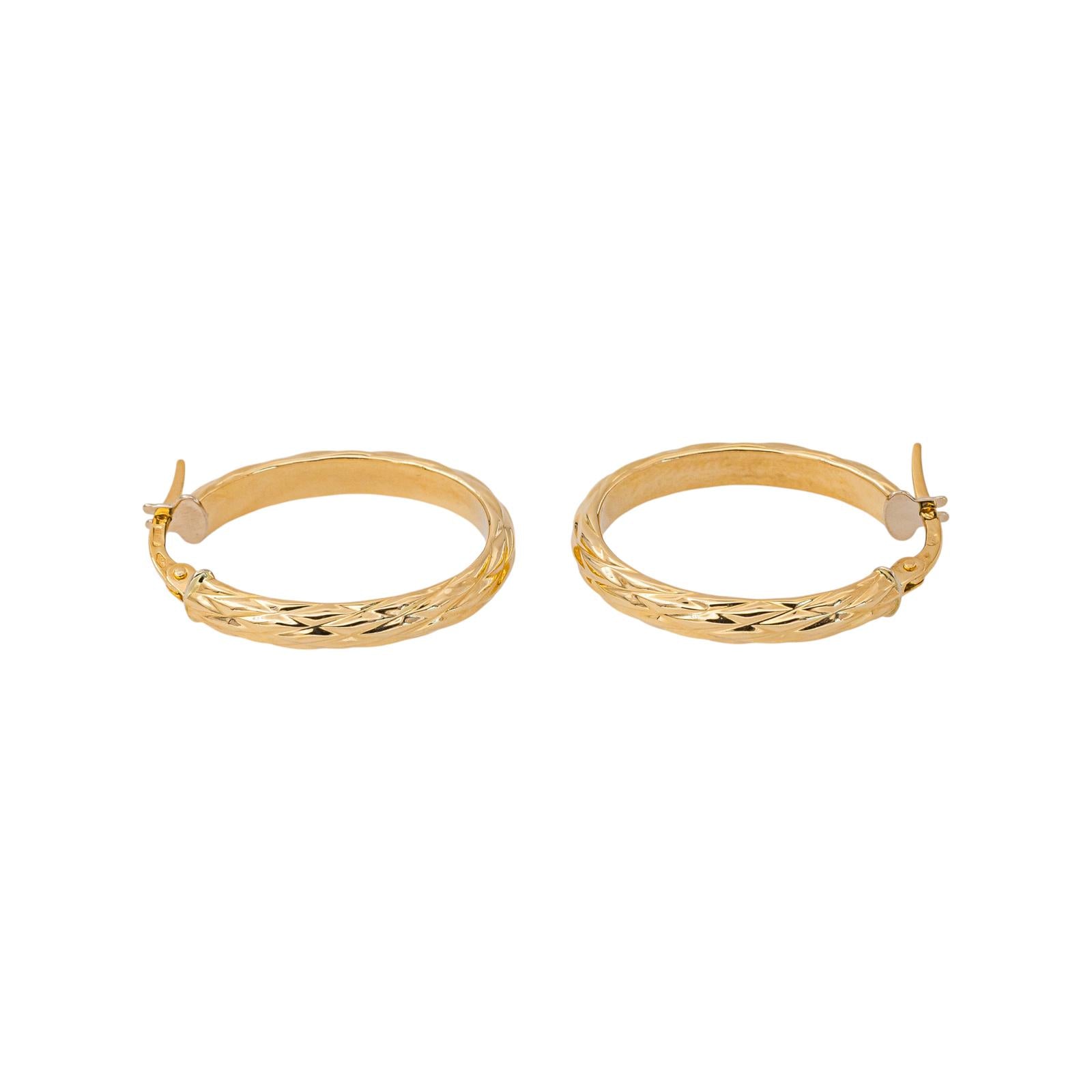 Boucles d'oreilles Créoles Or jaune