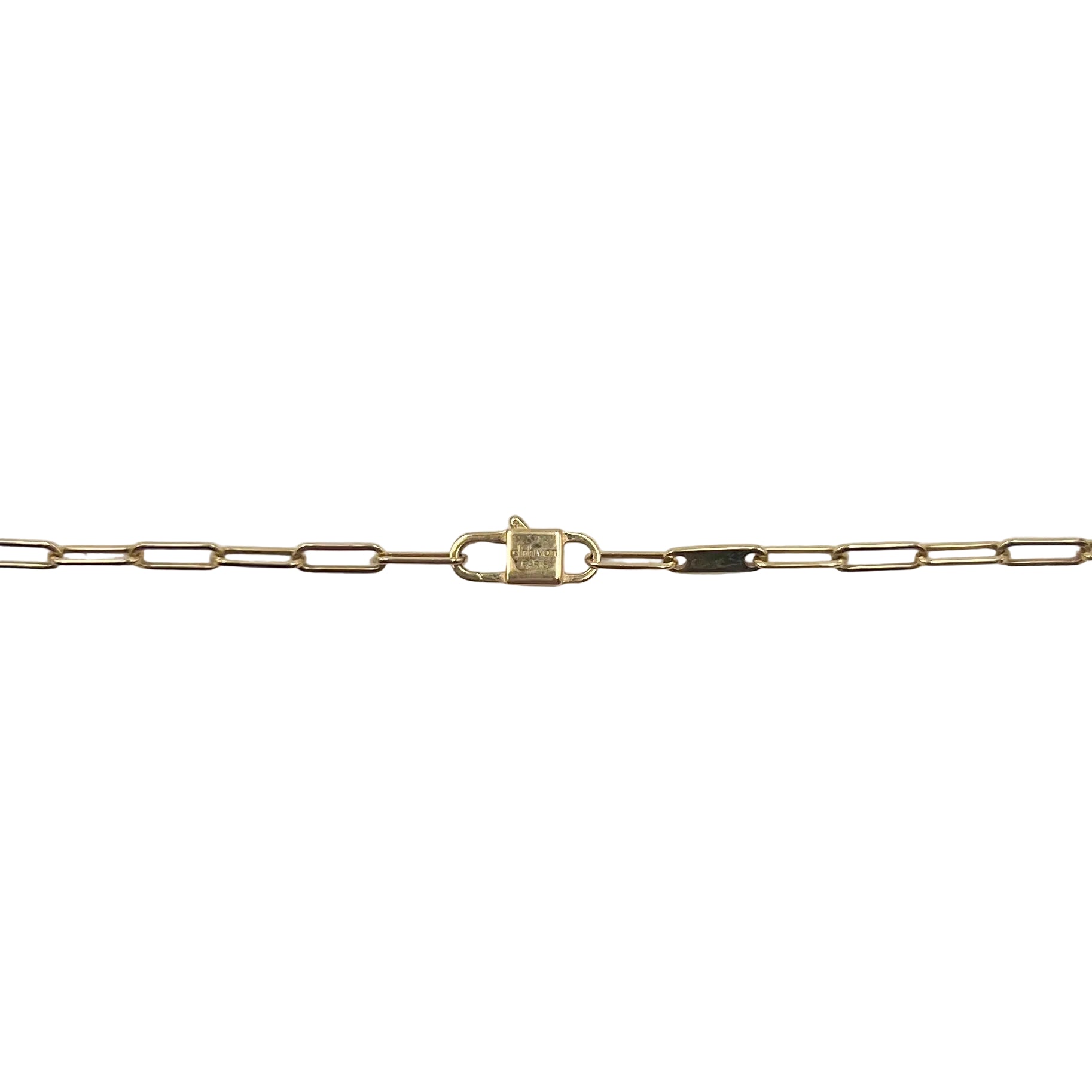 Collier Pendentif DINH VAN "Menottes R10" en or jaune et lapis lazuli