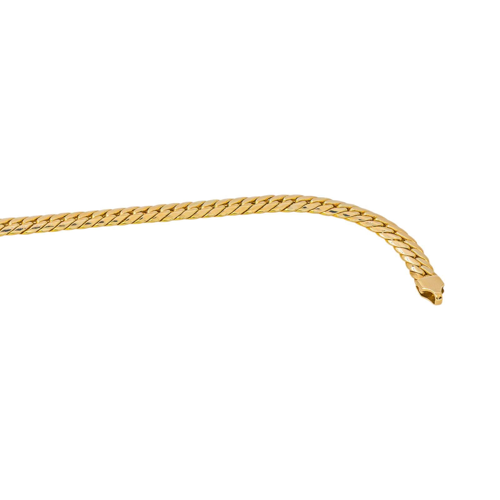 Collier Maille en or jaune