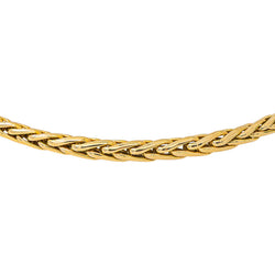 Collier Maille palmier Or jaune