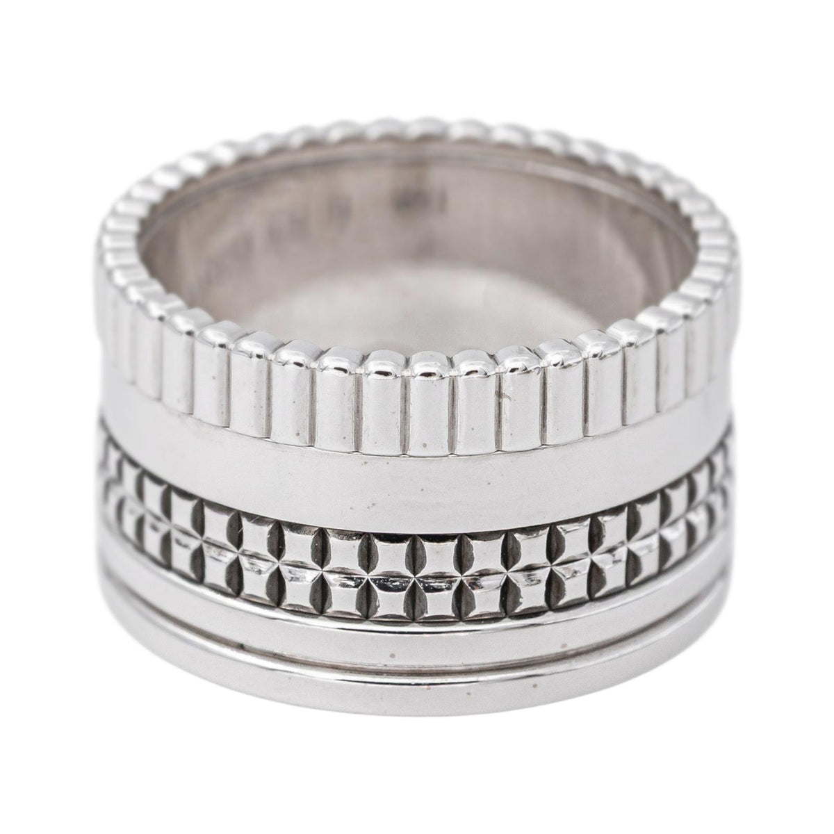 Boucheron Bague Quatre Or blanc